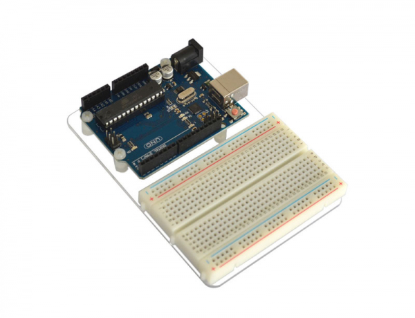 Suport acrilic compatibil cu platforma de dezvoltare Arduino UNO R3 si Mega 2560 R3 OKY0010-1 [2]