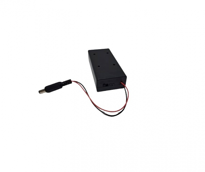 Suport acumulatori cu intrerupator 2x18650 OKY0254-2 [3]