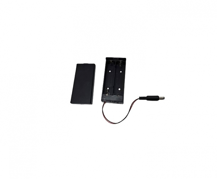Suport acumulatori cu intrerupator 2x18650 OKY0254-2 [4]