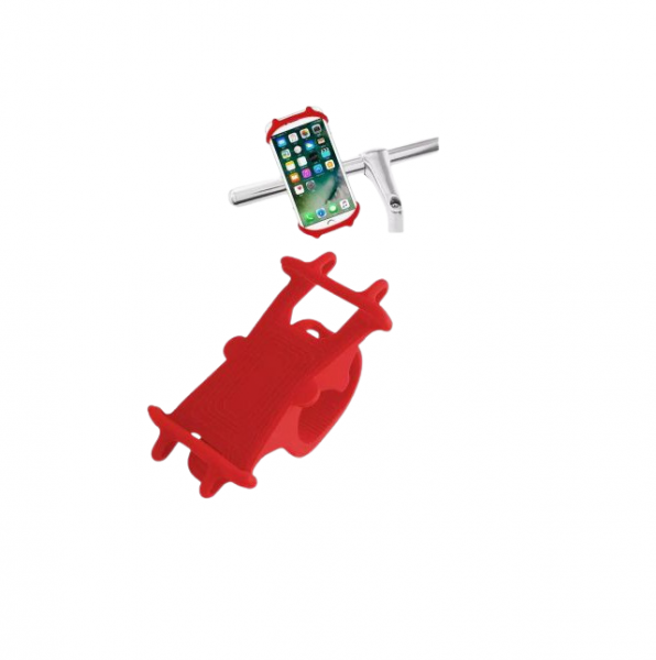 Suport de bicicleta pentru telefon mobil din silicon [2]
