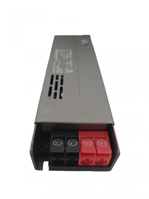 Sursa de alimentare slim pentru sisteme LED LS-100W24V, 100W, 24V DC, 4.2A, carcasa aluminiu, control inteligent, slow/soft start, IP20 [2]