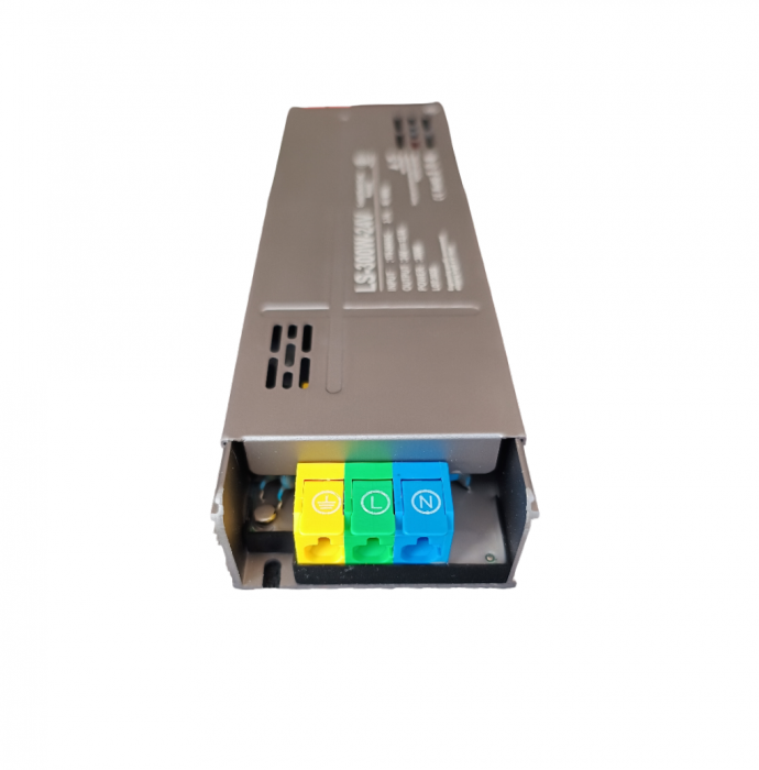 Sursa de alimentare slim pentru sisteme LED LS-300W24V, 300W, 24V DC, 12.5A, carcasa aluminiu, control inteligent, slow/soft start, IP20 [2]