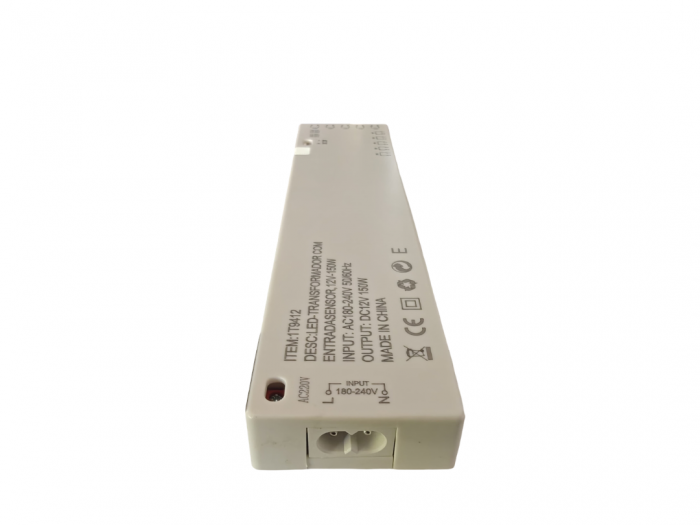 Sursa de alimentare LED cu 10 iesiri 2PIN (Dupont), 12V DC, 12.5A, compatibila cu senzori 3PIN si 4PIN, alb [4]
