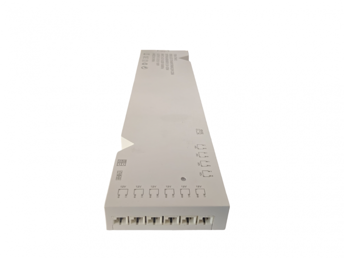 Sursa de alimentare LED cu 10 iesiri 2PIN (Dupont), 12V DC, 8.3A, compatibila cu senzori 3PIN si 4PIN, alb [4]