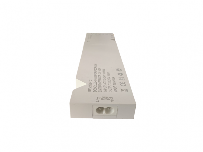 Sursa de alimentare LED cu 10 iesiri 2PIN (Dupont), 12V DC, 8.3A, compatibila cu senzori 3PIN si 4PIN, alb [5]