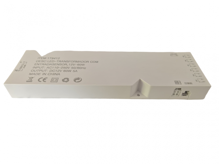 Sursa de alimentare LED cu 6 iesiri 2PIN (Dupont), 12V DC, 5A, compatibila cu senzori 3PIN si 4PIN, alb [2]