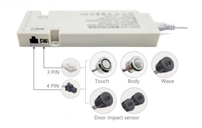 Sursa de alimentare pentru module/aplice led mobila, 12V DC, 5A, 60W, DS-60-12 [2]