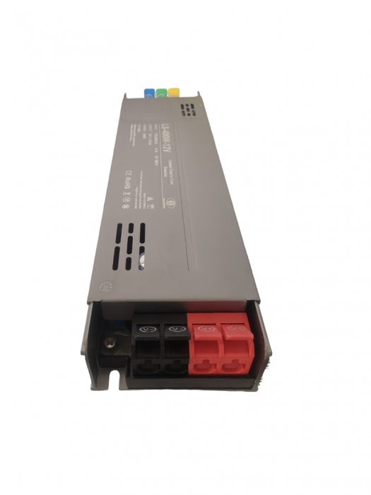 Sursa de alimentare slim pentru sisteme LED LS-400W12V, 400W, 12V DC, 33.3A, carcasa aluminiu, control inteligent, slow/soft start, IP20 [3]