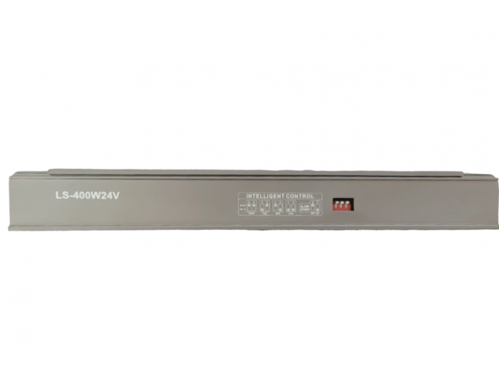 Sursa de alimentare slim pentru sisteme LED LS-400W24V, 400W, 24V DC, 16.7A, carcasa aluminiu, control inteligent, slow/soft start, IP20 [4]