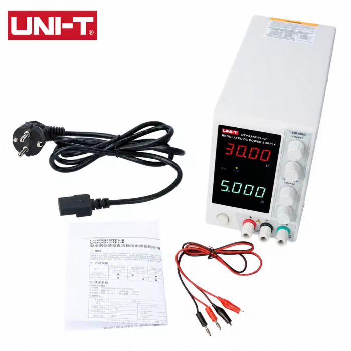 Sursa de alimentare liniara DC UNI-T 0-30V 0-5A pentru laborator si service (UTP3315TFL-II) [4]