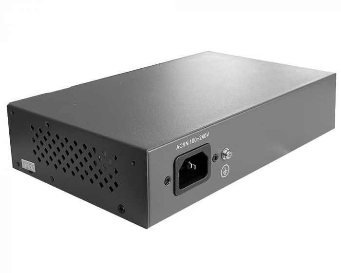 Switch smart PoE 8 porturi 100/1000mbps, 120W, 8GE(PoE)+2GE+1SFP, G0821GB-C [2]