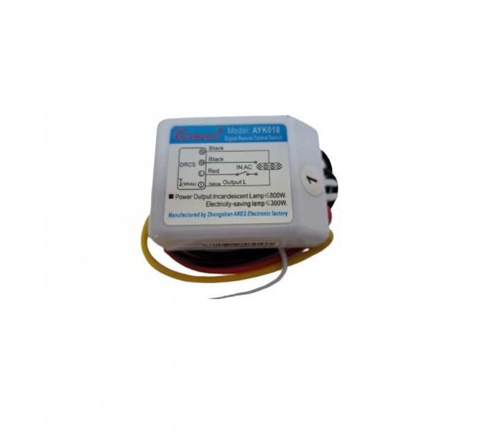Telecomanda RF HONGDI cu 4 receptoare DH121N4 HONGDI-4CH [4]