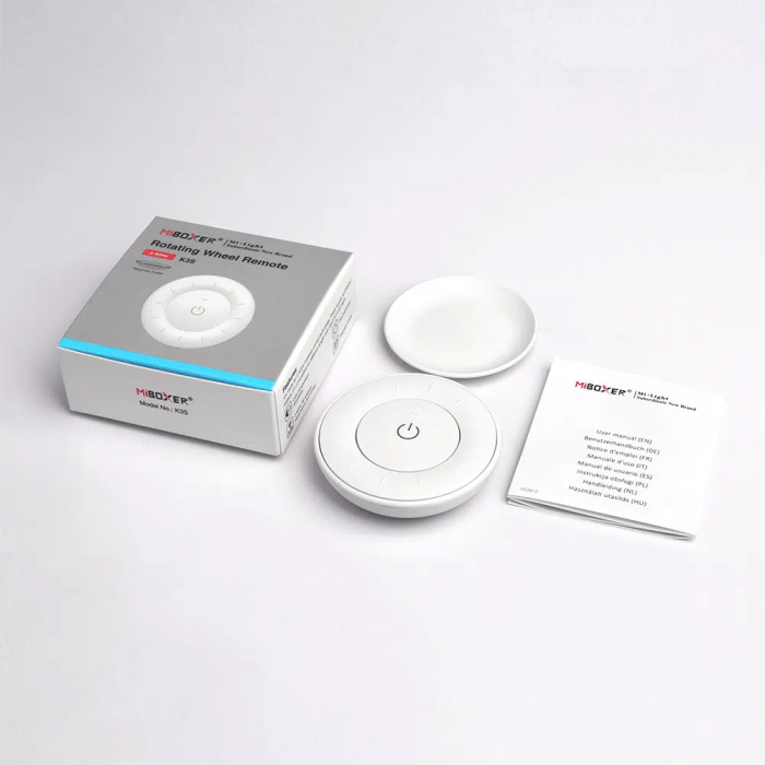 Telecomanda rotativa, alb, 2.4GHz, MiBoxer K3S-W [2]