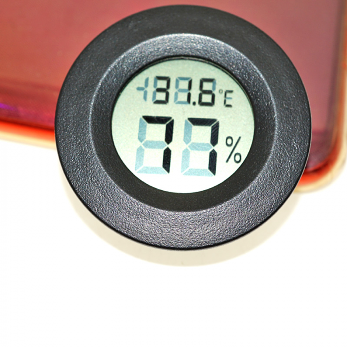 Termometru si higrometru miniatura pentru acvariu, vivariu OKY3065-9 [4]