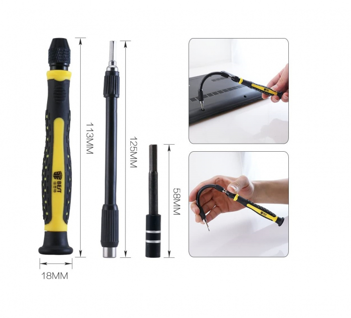 Trusa de scule 38 piese BST-8921 [4]