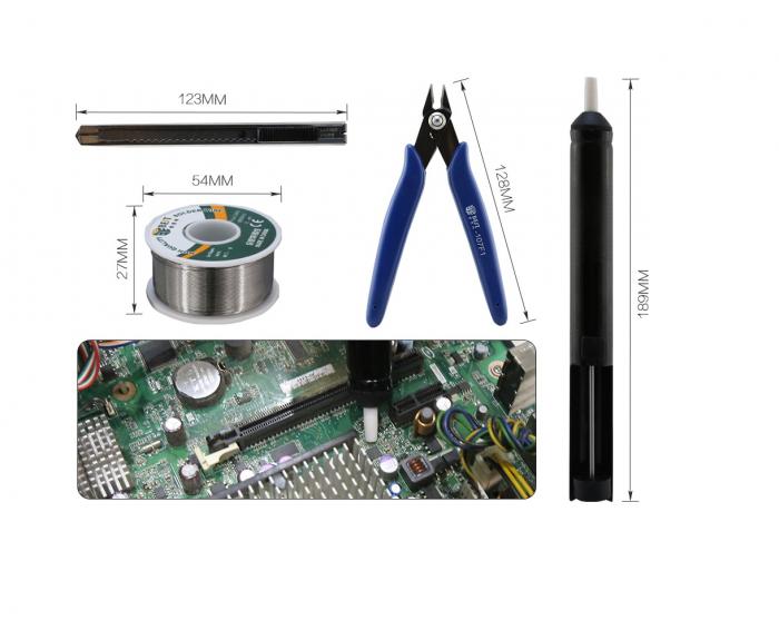 Trusa reparatie telefoane cu 16 piese BST-113B [8]