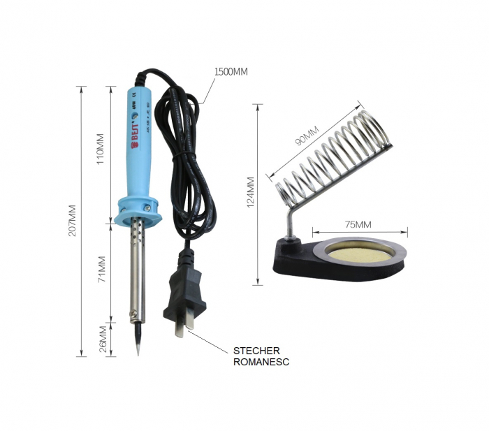 Trusa reparatie telefoane cu 16 piese BST-113B [7]