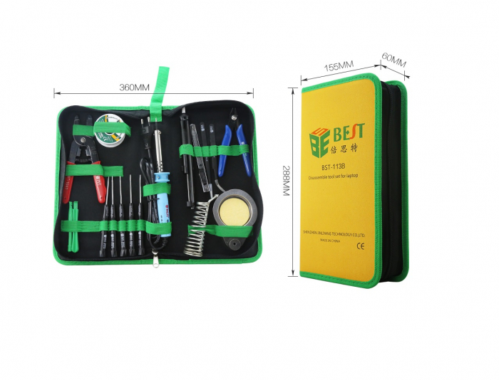 Trusa reparatie telefoane cu 16 piese BST-113B [3]