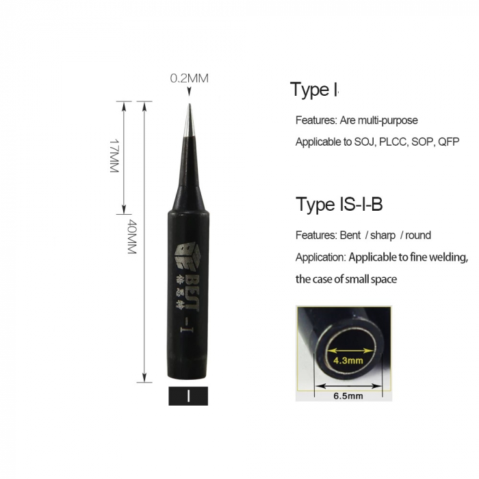 Varf letcon ascutit tip I seria BST-900M-T [2]