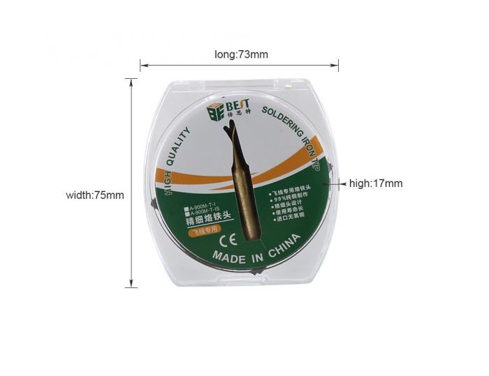 Varf letcon statie lipit cupru A-900M-T-IS [4]