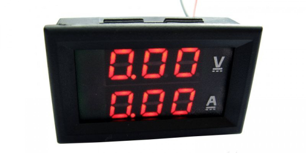 Voltampermetru digital 0-9,99A, 0-99,9V [2]