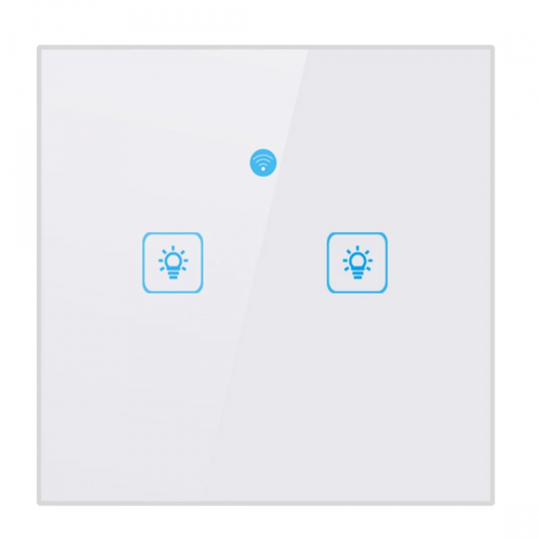 WS-EU-02 Intrerupator tactil WIFI 2 canale [2]