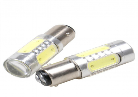 Accesorii si electrice auto - 1157-60T-7.5W - Bec cu LED auto, 12V alb