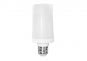 Becuri - Bec cu led imitatie flacara E27 220V 9W