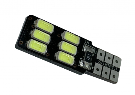 Accesorii si electrice auto - T10-6SMD-5730 - LED auto 12V canbus
