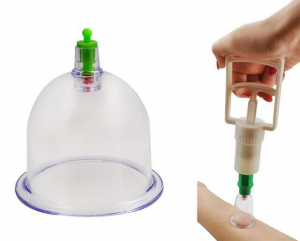 Aparat vacuum pentru terapie cu 12 ventuze medicinale, pompa inclusa [3]