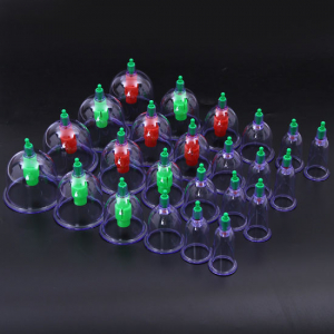 Aparat vacuum pentru terapie cu 24 ventuze medicinale, pompa inclusa [7]