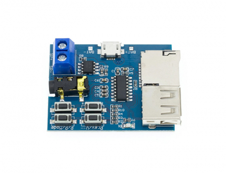 Modul player MP3 cu amplificator 2W, card TF OKY3165-1 [2]