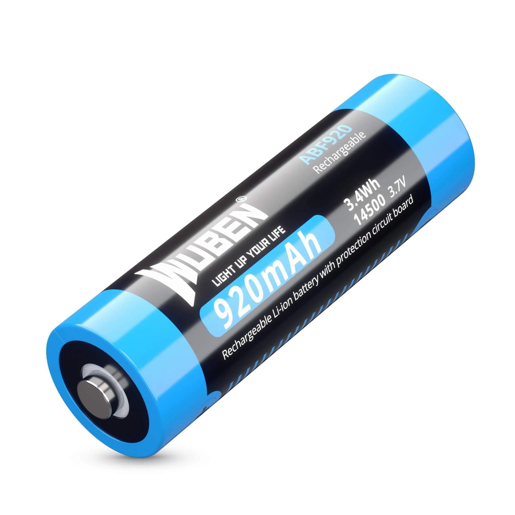 Surse de energie - Acumulator Wuben reincarcabil pentru lanterna 14500 920mAh ABF920R 