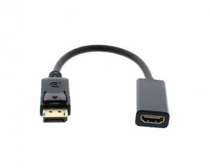 Adaptoare - ADAPT-HDMIF/DPM-02BK-WL - ADAPTOR HDMI MAMA - DISPALYPORT TATA 0.2M WELL