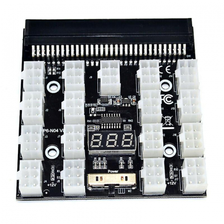 Adaptoare - Adaptor breakout board mining sursa alimentare server OKY2403
