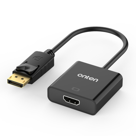 Accesorii PC/ retelistica - Adaptor ONTEN OTN-5117 DisplayPort la HDTV, rezolutie 1920 x 1200P, cablu 20 cm