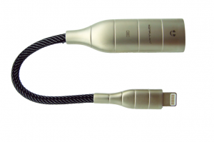Cabluri de date - Adaptor Konfulon Z15 Ligtning - Jack mama cu incarcare