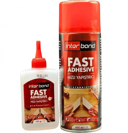 Consumabile - Adeziv cu activator Interbond, cianoacrilat, 100g + 400ml