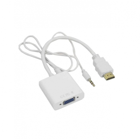 Accesorii monitoare - Adaptor HDTV - VGA + Audio