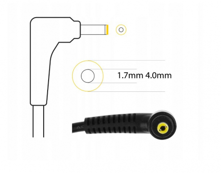 Alimentator laptop RDY cod AD123RDY 20V 3,25A  65W 4-1,7 mm, drept  pin: NU. Lenovo Ide [3]