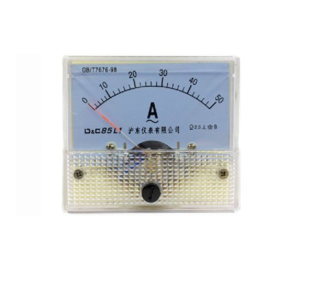 Amplificatoare de linie - Ampermetru analogic de panou 50A curent alternativ