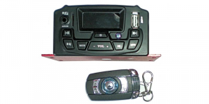 Amplificator audio MP3 pentru motociclete, microSD, USB [1]