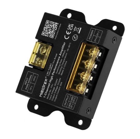 Controllere - Amplificator LED MiBoxer PA1, 1 canal, DC 24V, max 25A, 10 Mbps, IP20