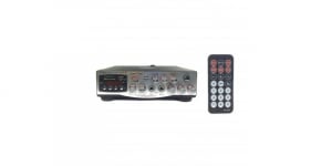 Amplificatoare de linie - Amplificator Kinter-009 Hi-Fi Stereo Karaoke USB, MMC, SD, Radio FM