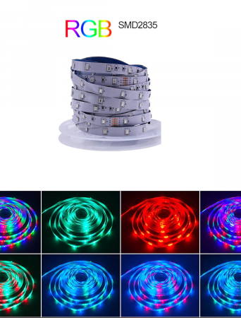 Banda LED 3528 RGB 120led/m 5mm IP20 [1]