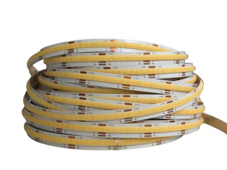 Banda LED COB CCT(Dual White), 12V DC, 608LEDs/m, 10m, IP20 [1]