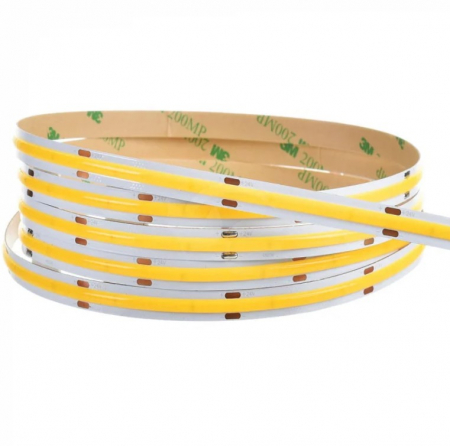 Banda led - Banda LED COB alb cald, 3000K, 24V DC, 560LEDs/m, 10m, IP20