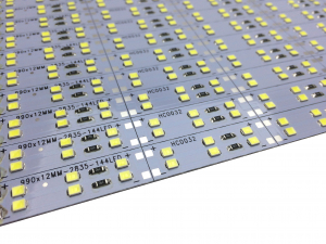 Banda led HARD STRIP led dublu 2835 alb rece,  aluminiu, 144LED/m, alimentare 12V [1]
