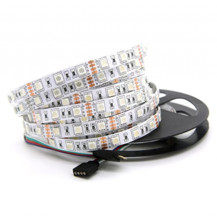 Banda led - Banda led RGB 5050, 12V DC, 60LED/m, 5m, IP20