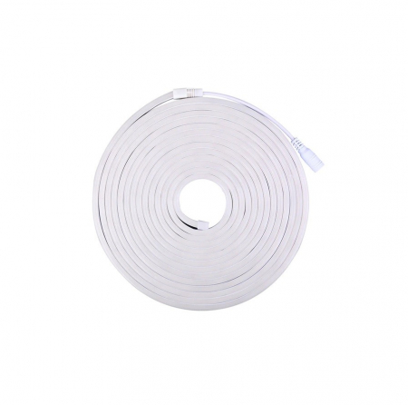 Banda led - Banda led tip NEON alb natural 12V 8mm ROLA 5M